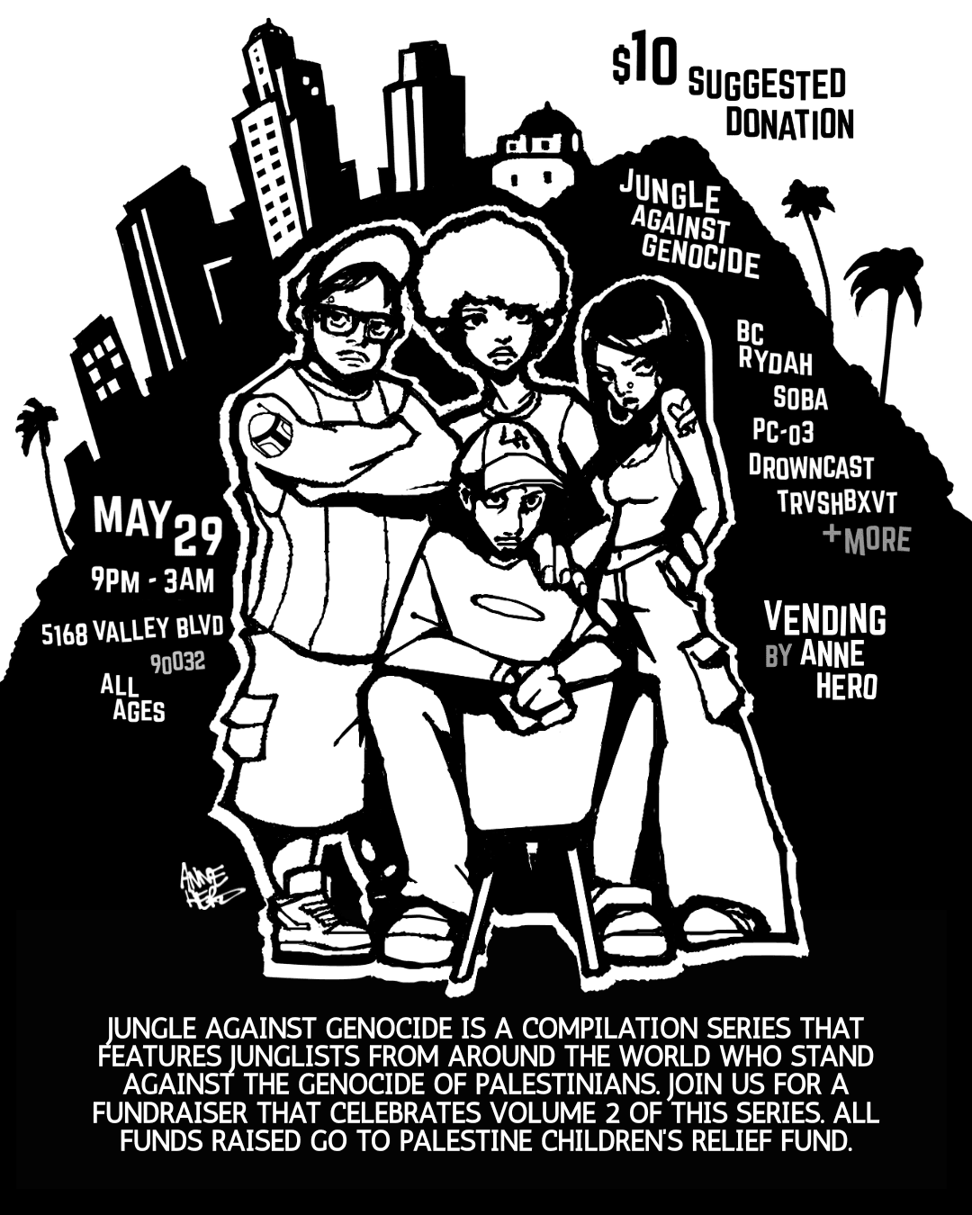 Jungle Against Genocide LA
